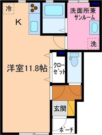 ハニエルⅠの物件間取画像